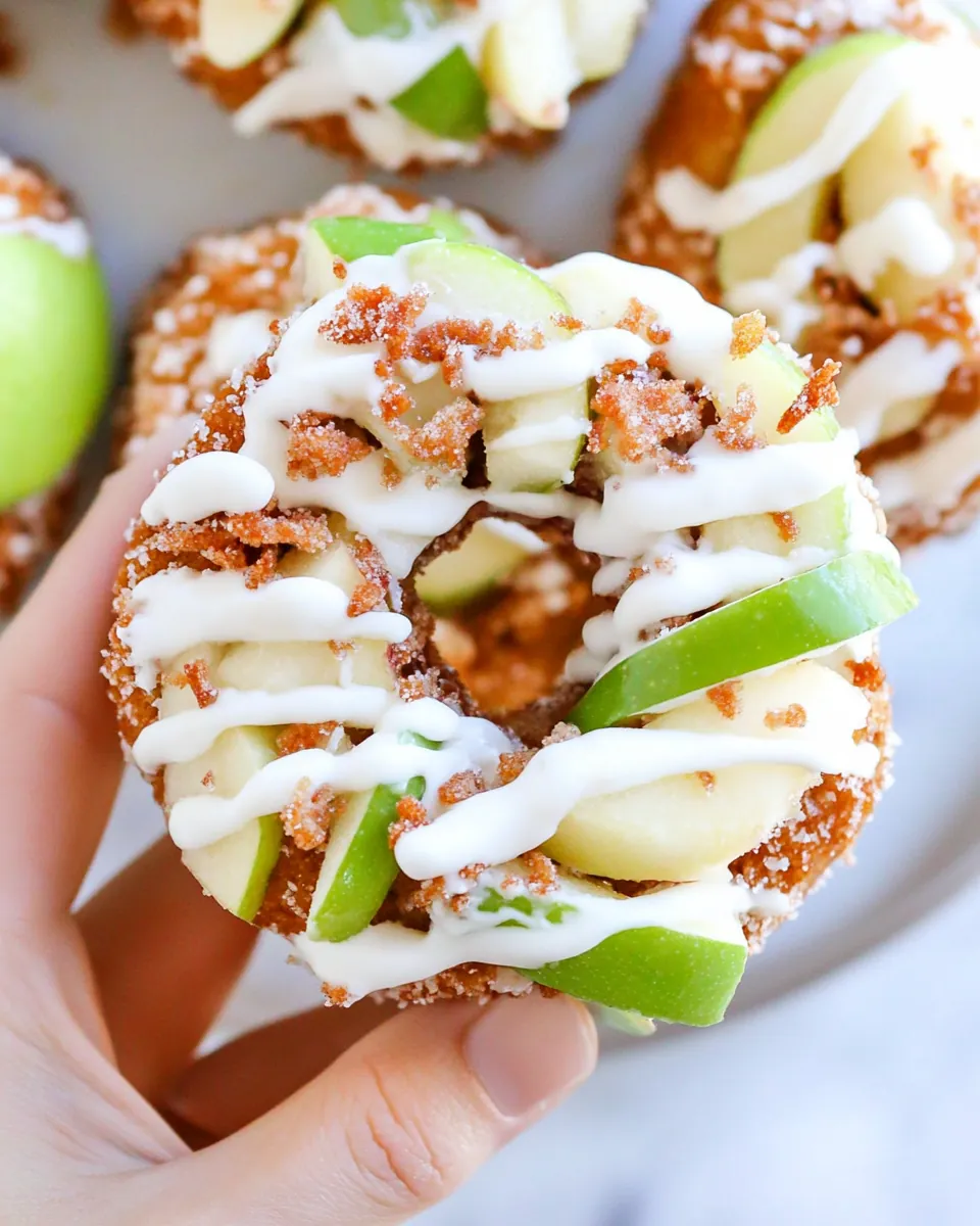 Donut Shaped Apple Snacks