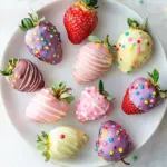 Easter Chocolate Covered Strawberries