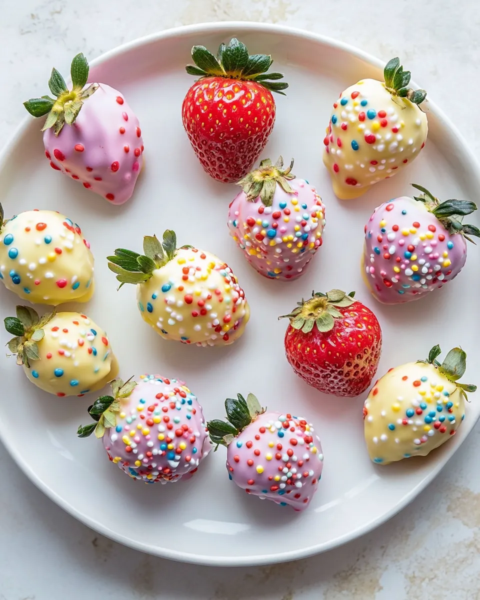 Easter Chocolate Covered Strawberries