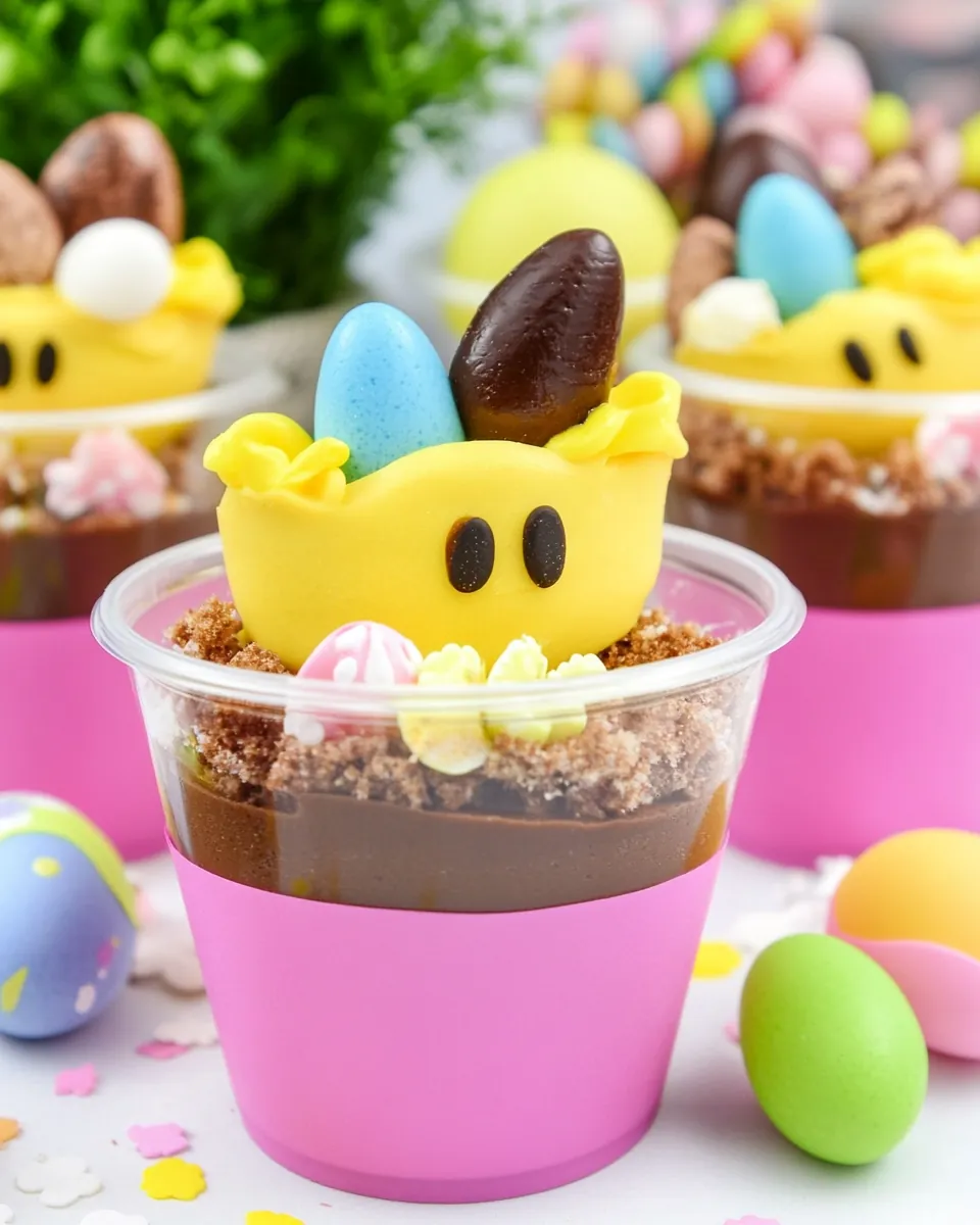 Easter Dirt Cups