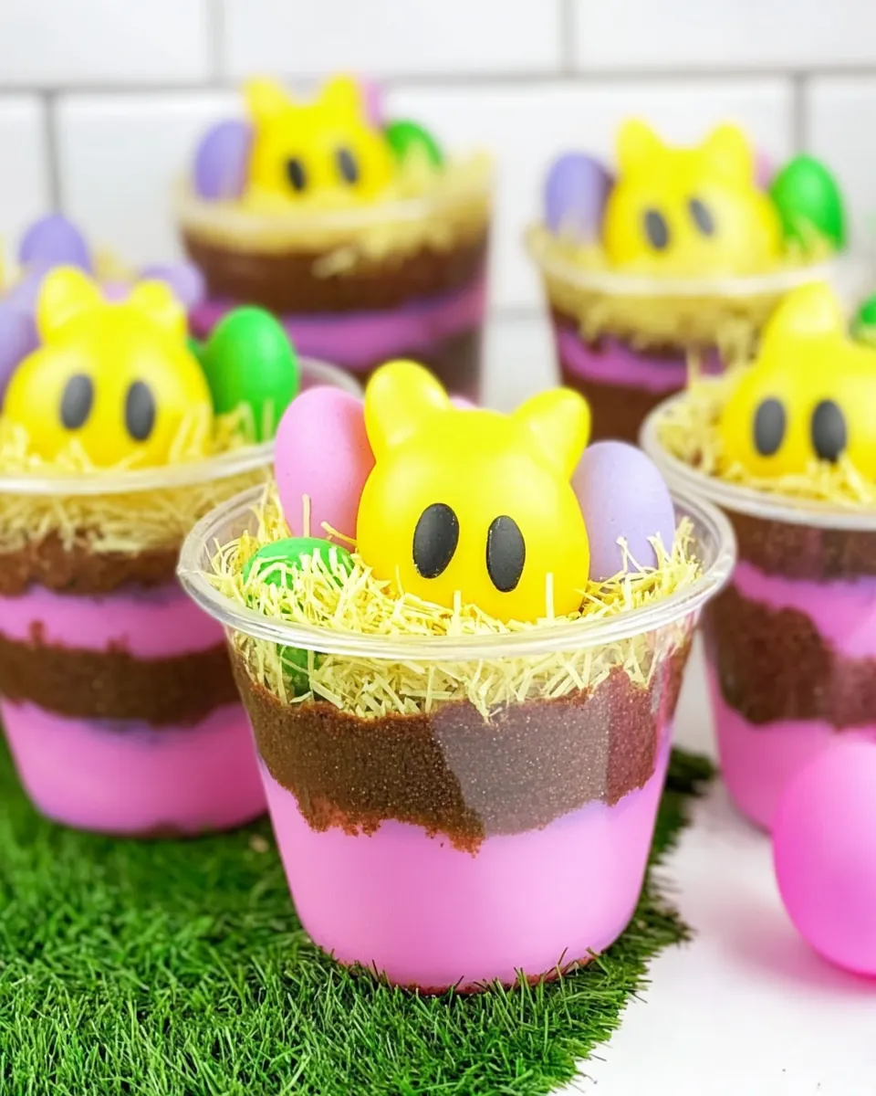 Easter Dirt Cups