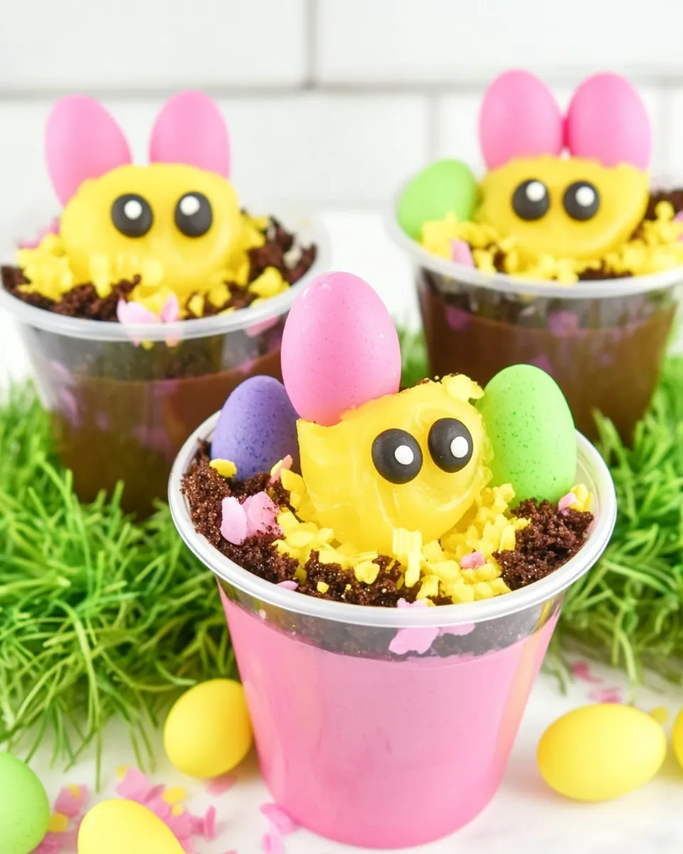 Easter Dirt Cups
