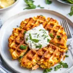 Easy Waffled Salmon Cakes