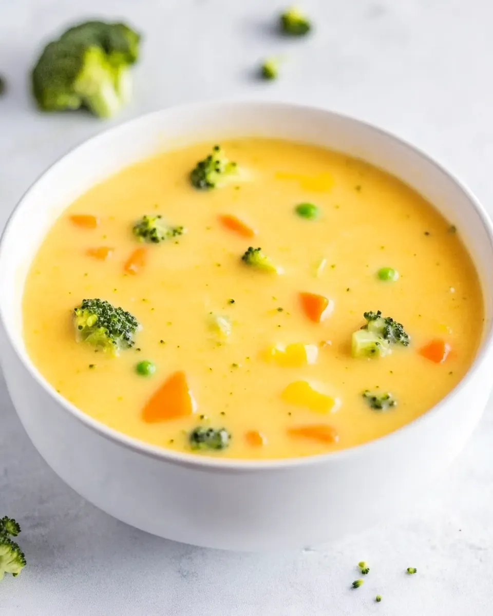Easy Broccoli Cheddar Soup