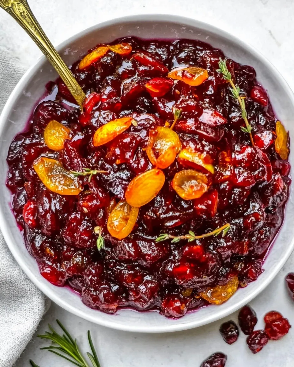 Easy Cranberry Relish
