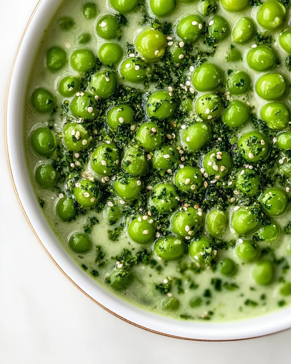 Easy Creamed Peas