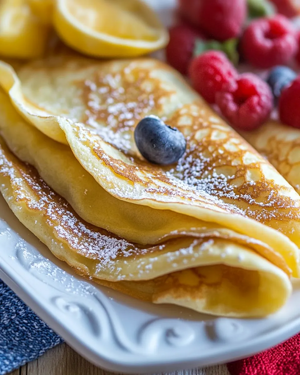 Easy Crepes Recipe