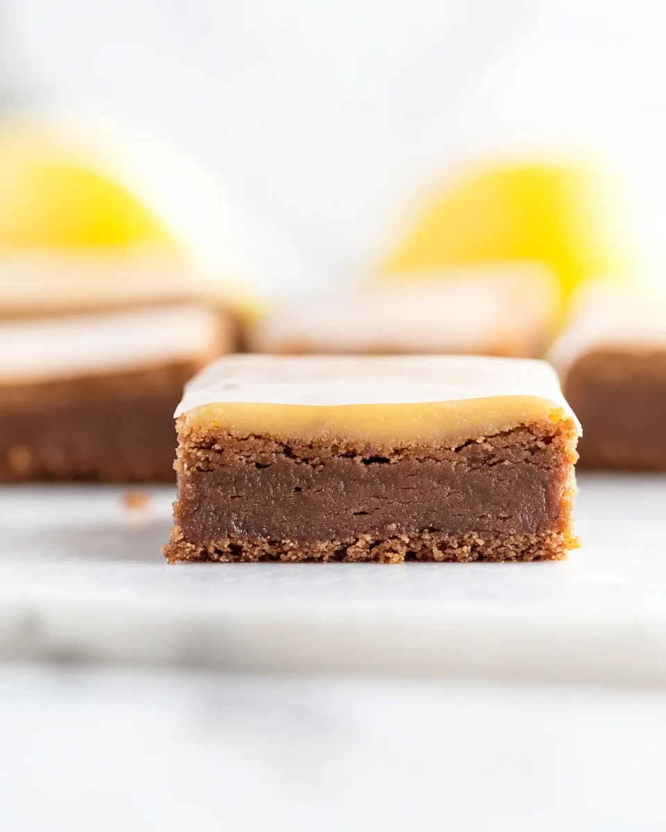 Easy Lemon Brownies