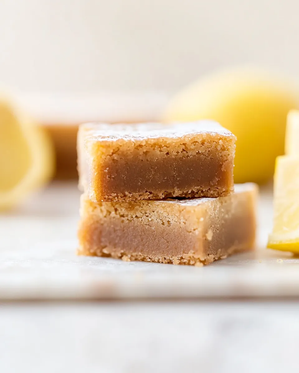 Easy Lemon Brownies