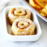 Easy Mini Pumpkin Cinnamon Rolls