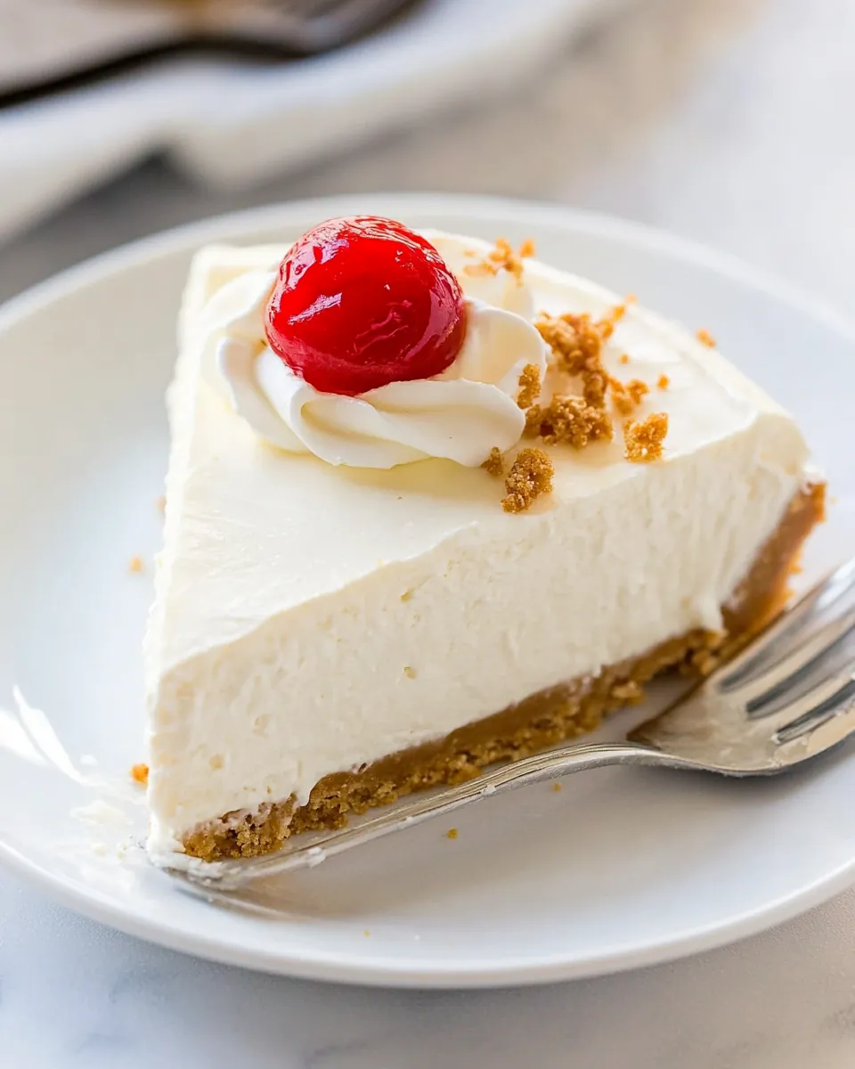 Easy No Bake Cheesecake Recipe
