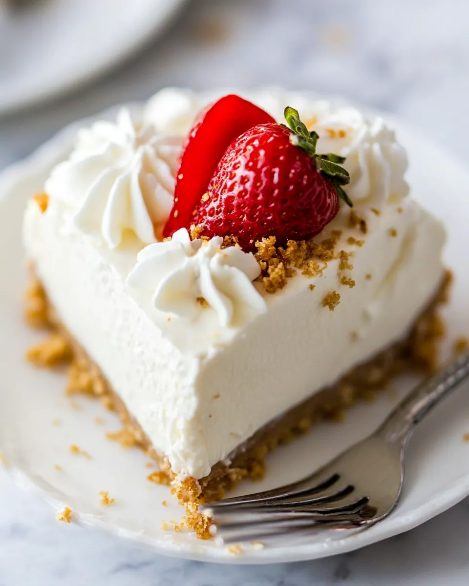 Easy No Bake Cheesecake Recipe
