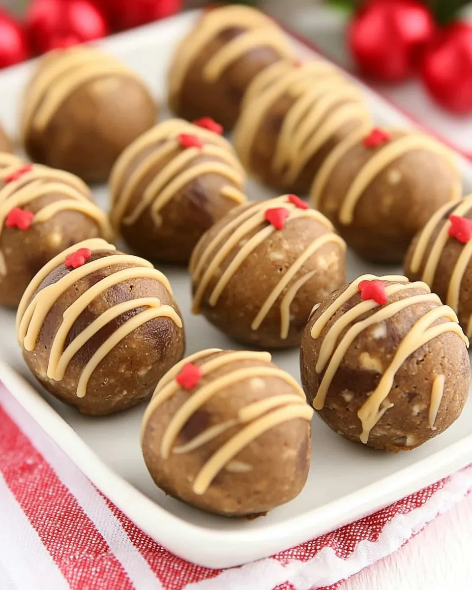 Easy No Bake Peanut Butter Balls