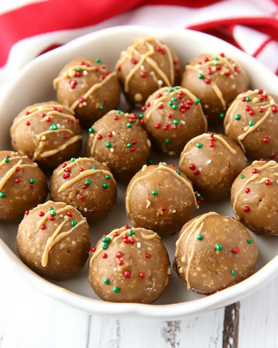 Easy No Bake Peanut Butter Balls
