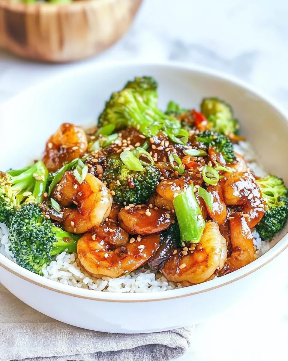 Easy Shrimp Broccoli Stir Fry