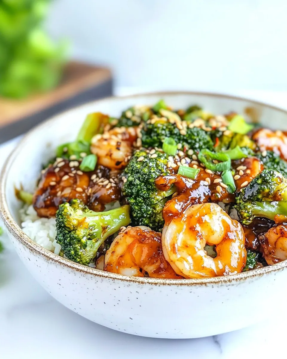 Easy Shrimp Broccoli Stir Fry