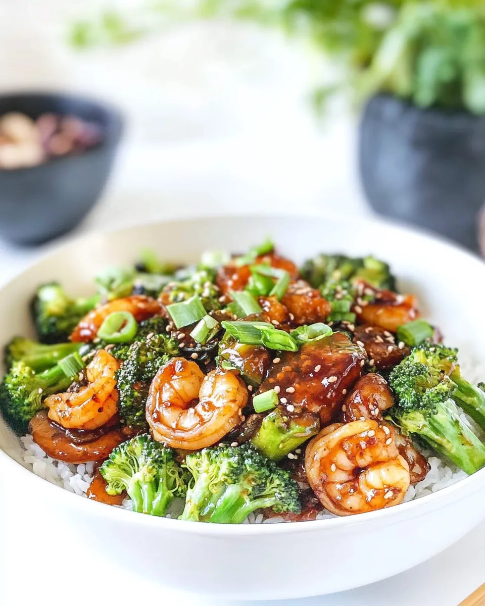 Easy Shrimp Broccoli Stir Fry
