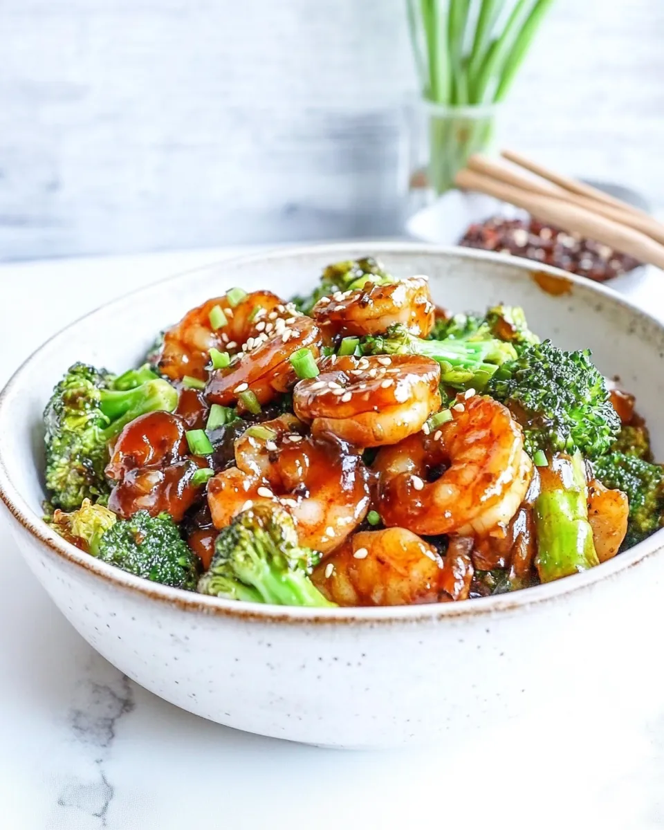 Easy Shrimp Broccoli Stir Fry