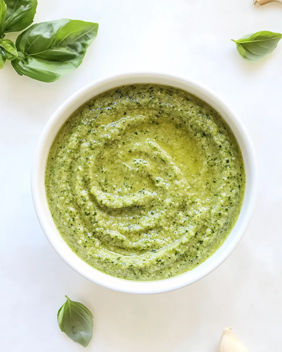 Easy Zucchini Pesto