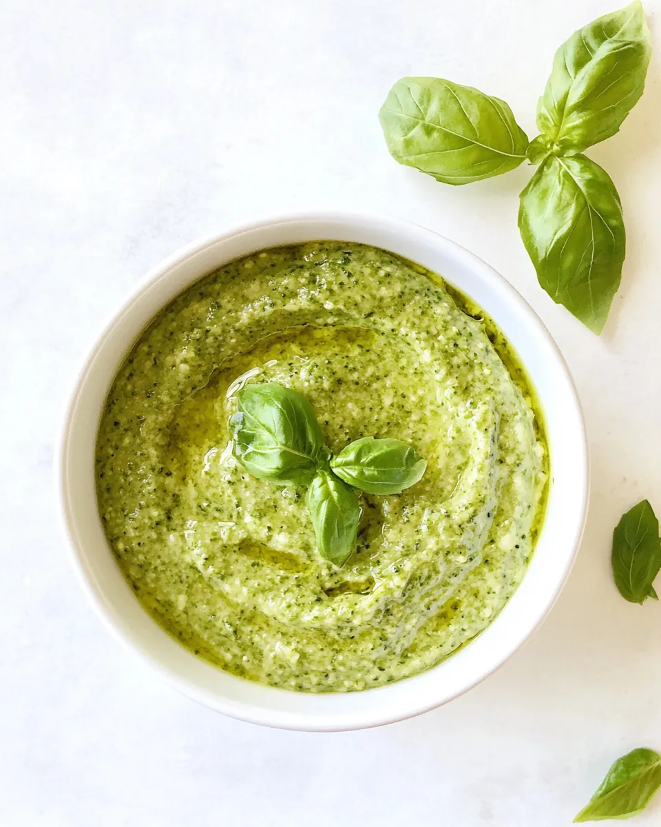 Easy Zucchini Pesto