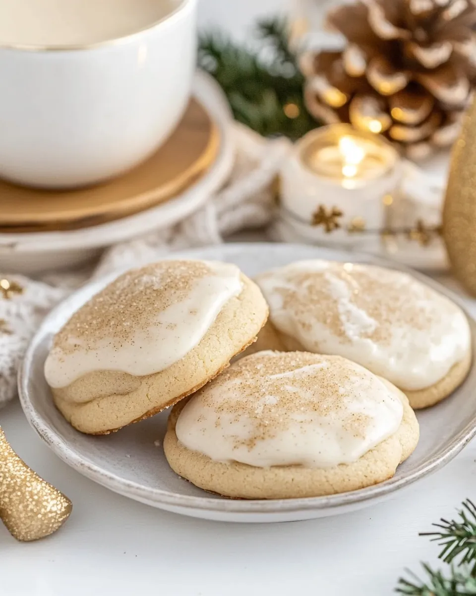 Eggnog Cookies