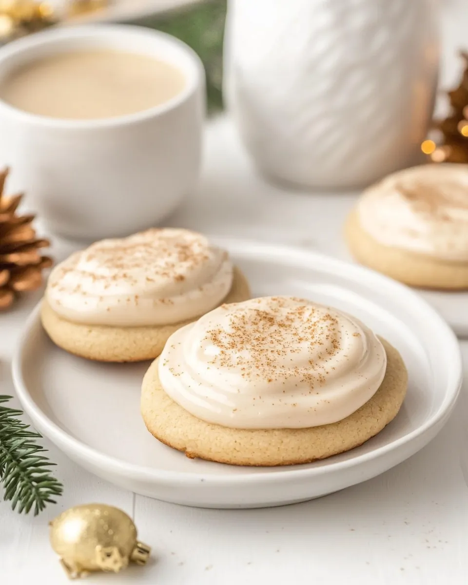 Eggnog Cookies