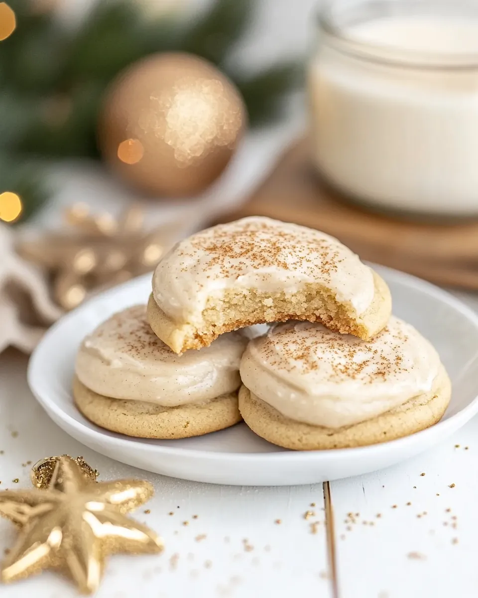 Eggnog Cookies