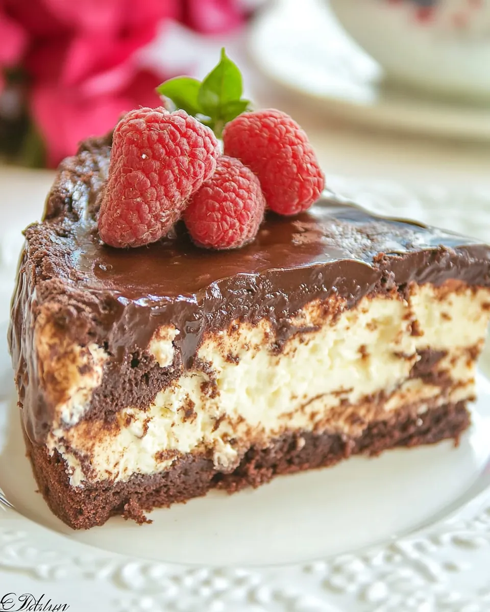 Farmers Cheese Chocolate Cake