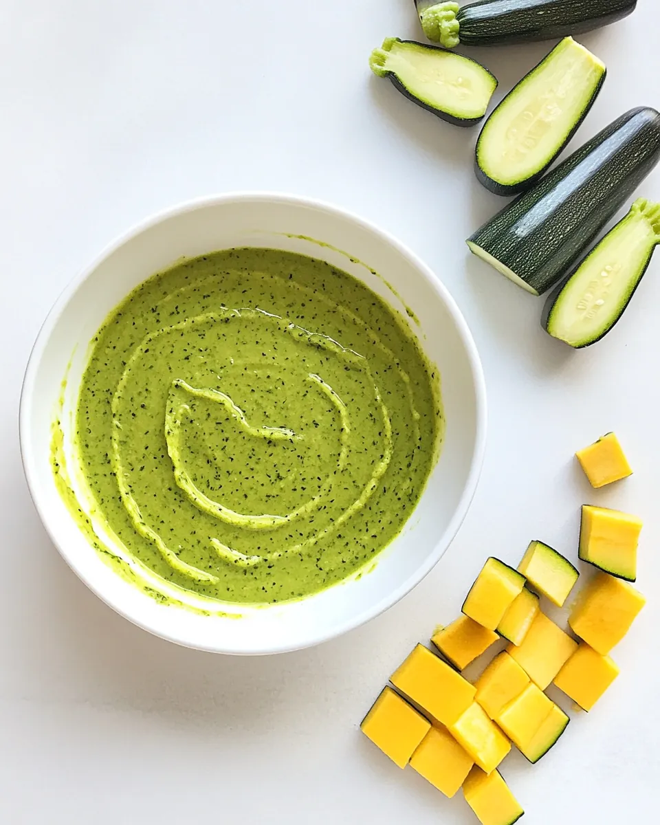 Zucchini Baby Food