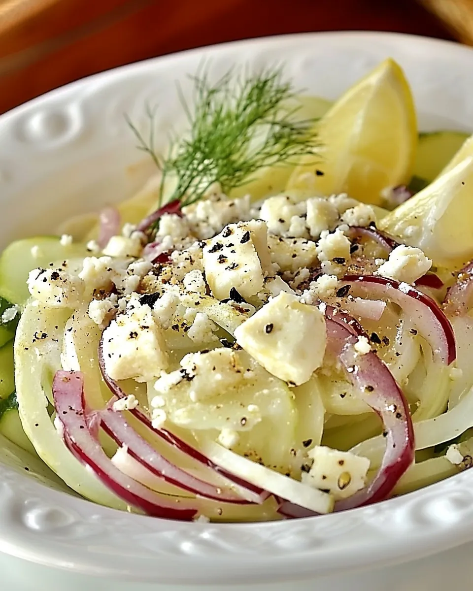 Fennel and Gorgonzola Salad