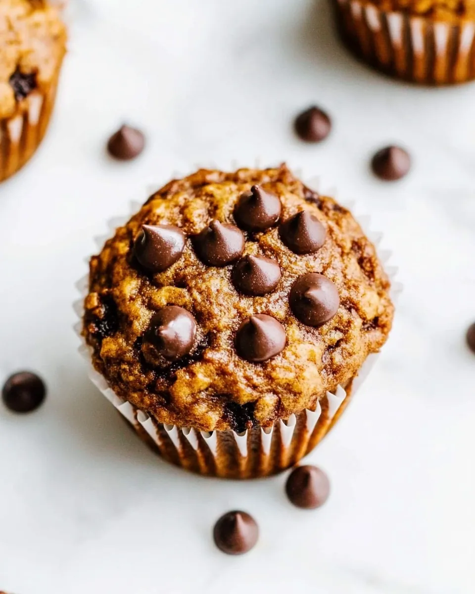 Flourless Banana Muffins