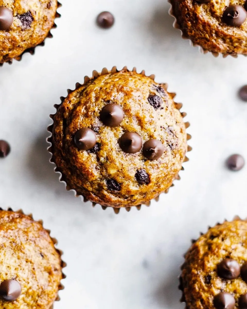 Flourless Banana Muffins