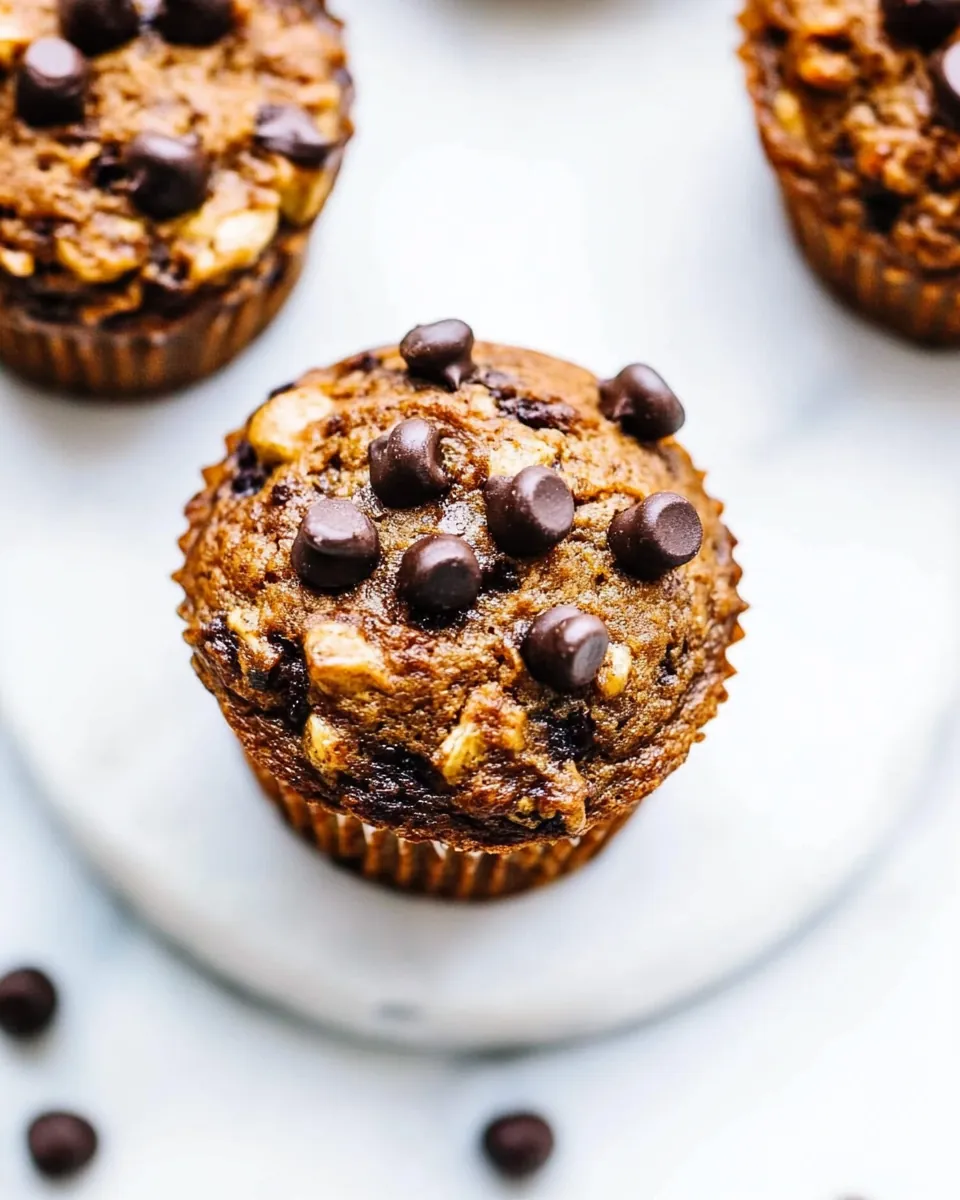 Flourless Banana Muffins