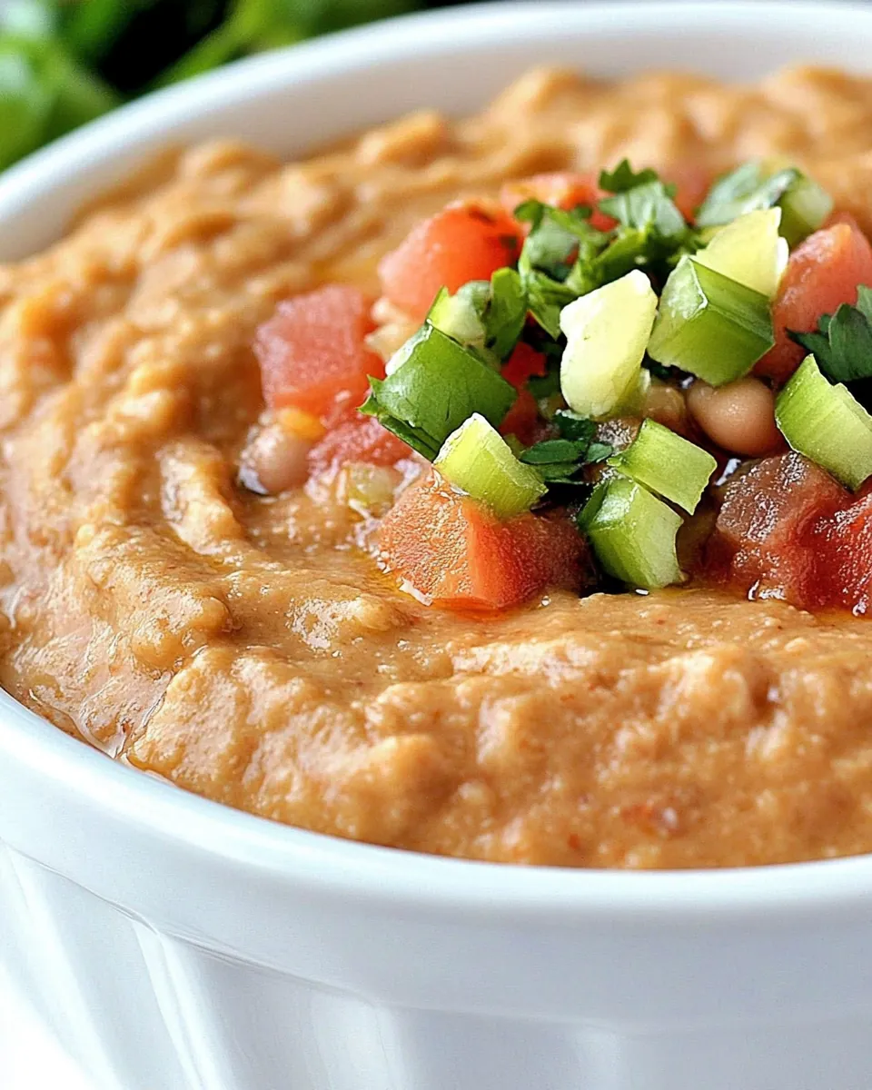 Four Ingredient Bean Dip