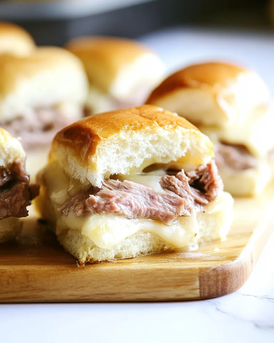 French Dip Sliders