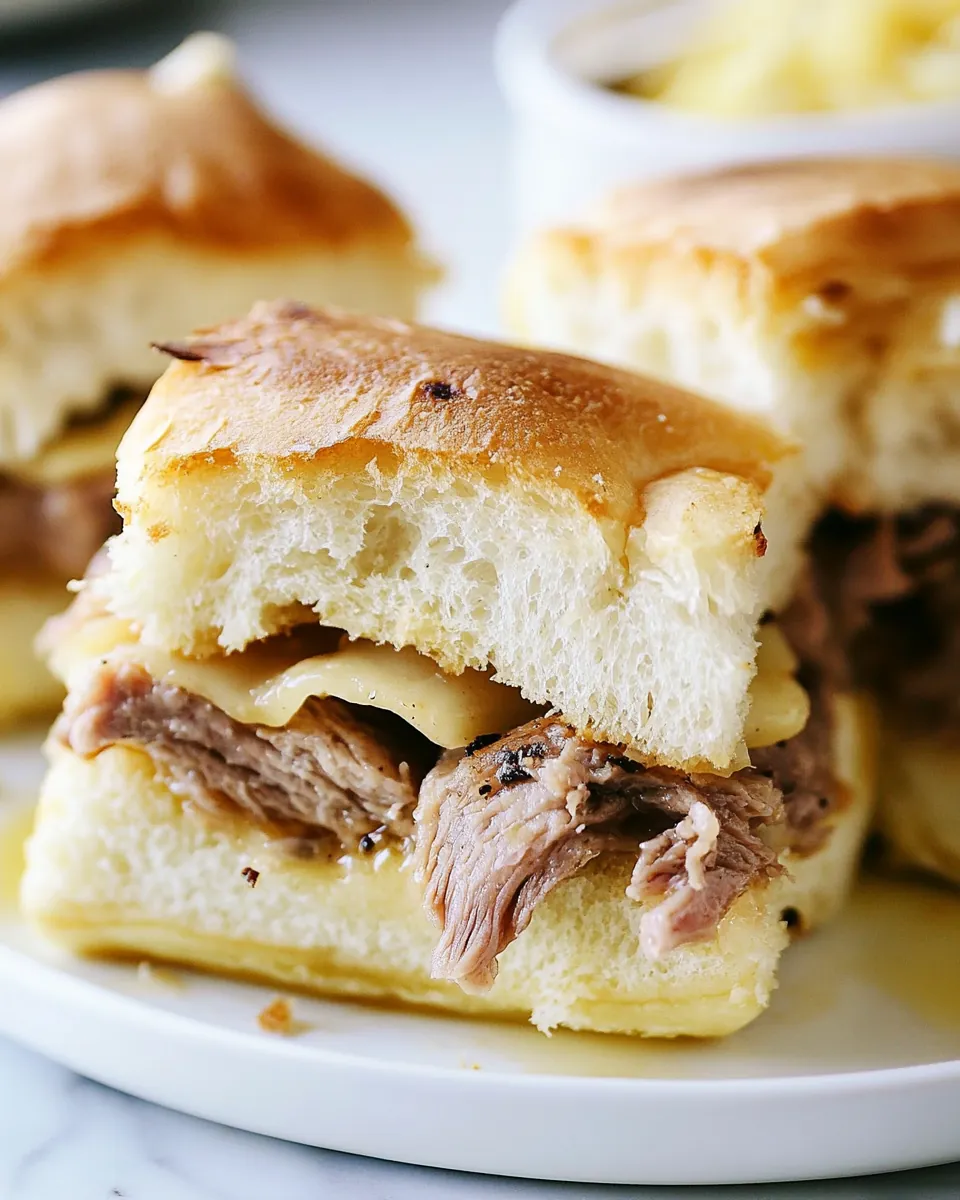 French Dip Sliders