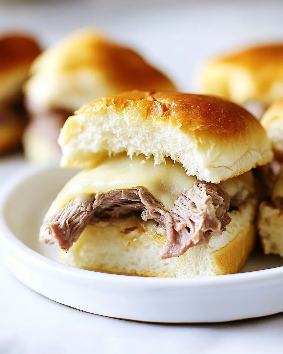 French Dip Sliders