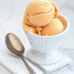 Fresh Peach Ice Cream