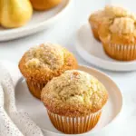 Fresh Pear Muffins