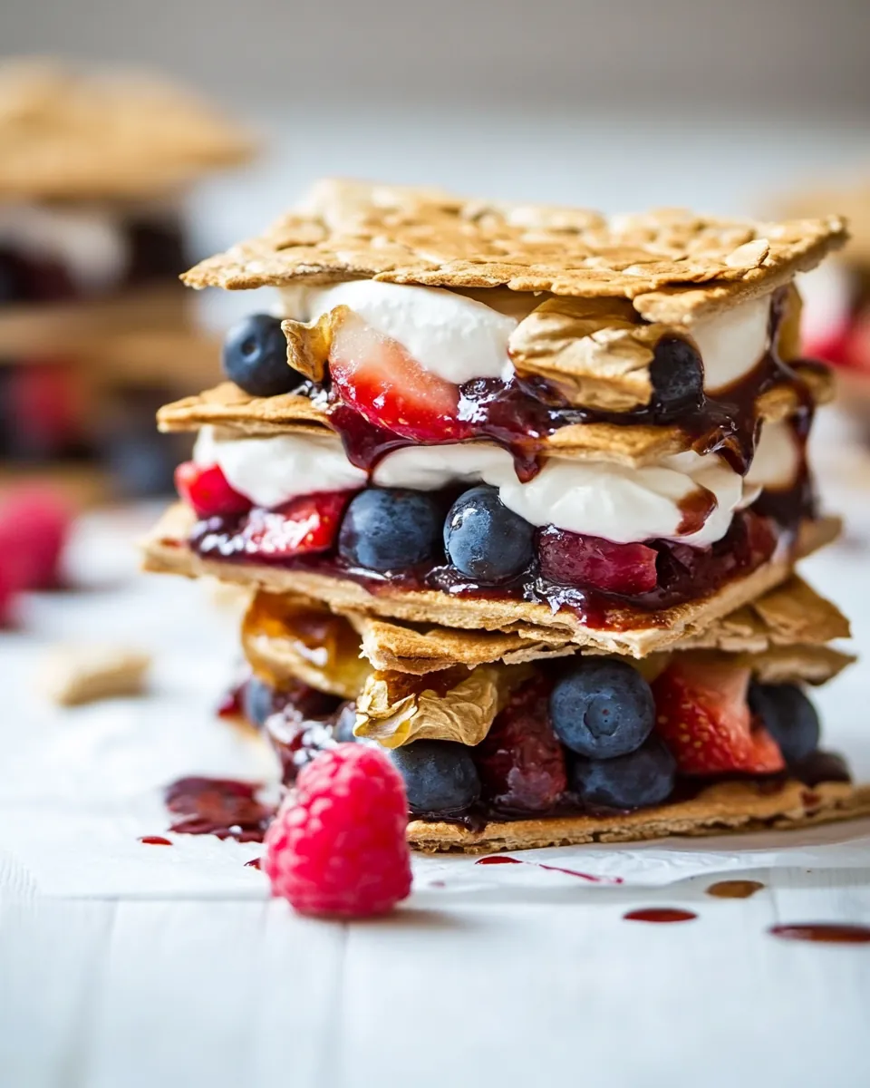 Fruit Filled Smores