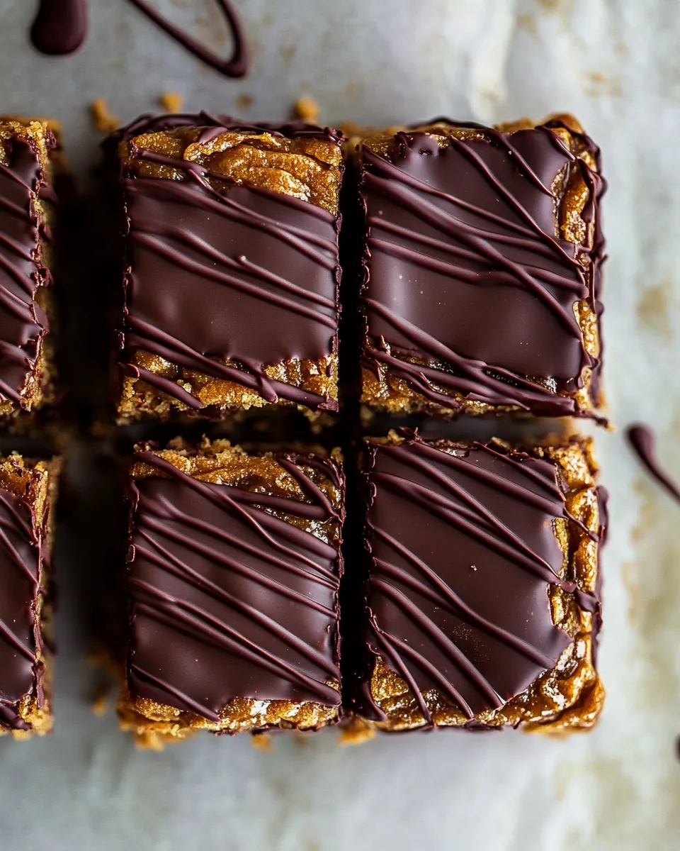 Fudgy Chocolate Peanut Butter Bars