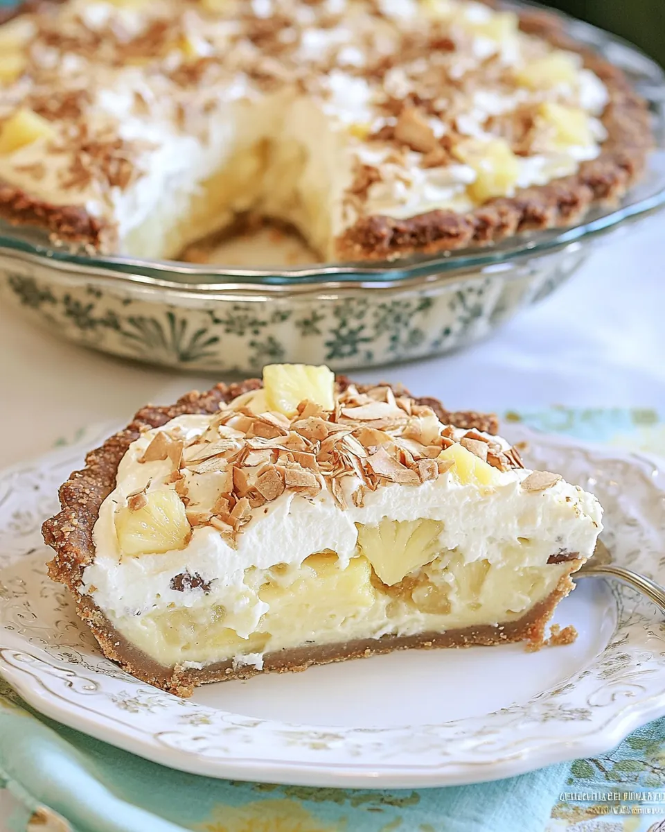 Pineapple Millionaire Pie