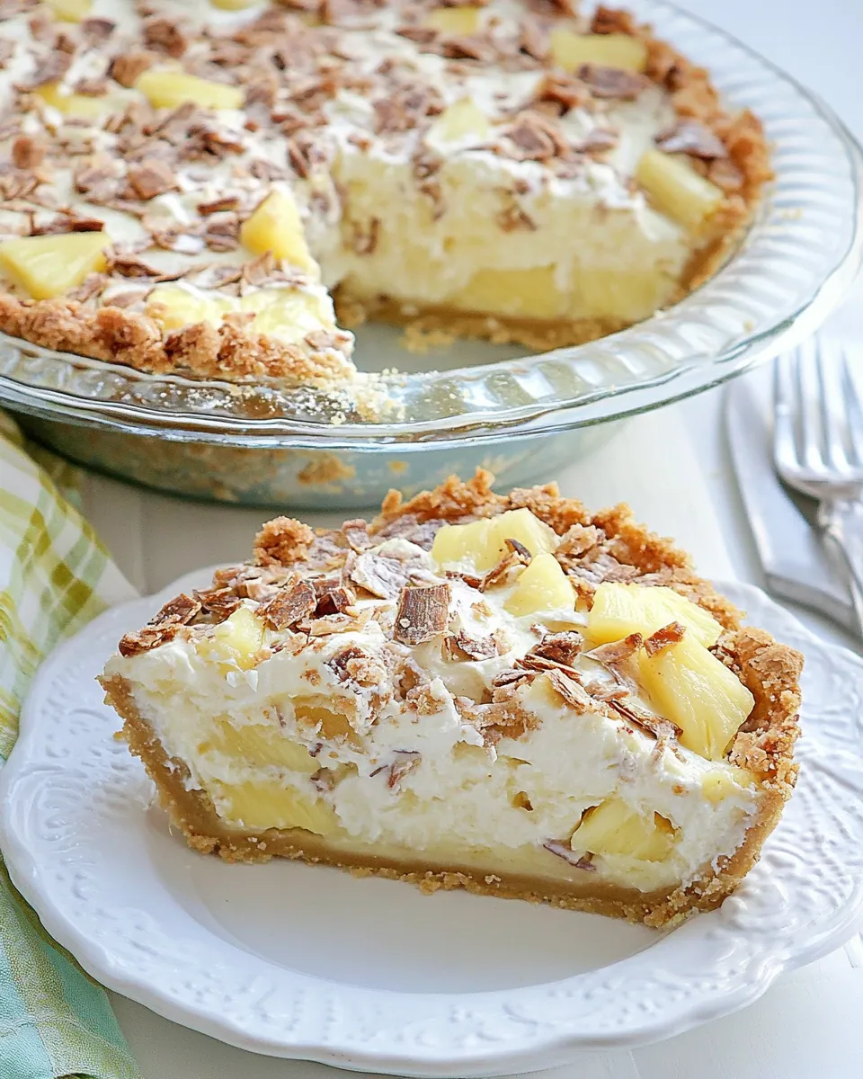 Pineapple Millionaire Pie