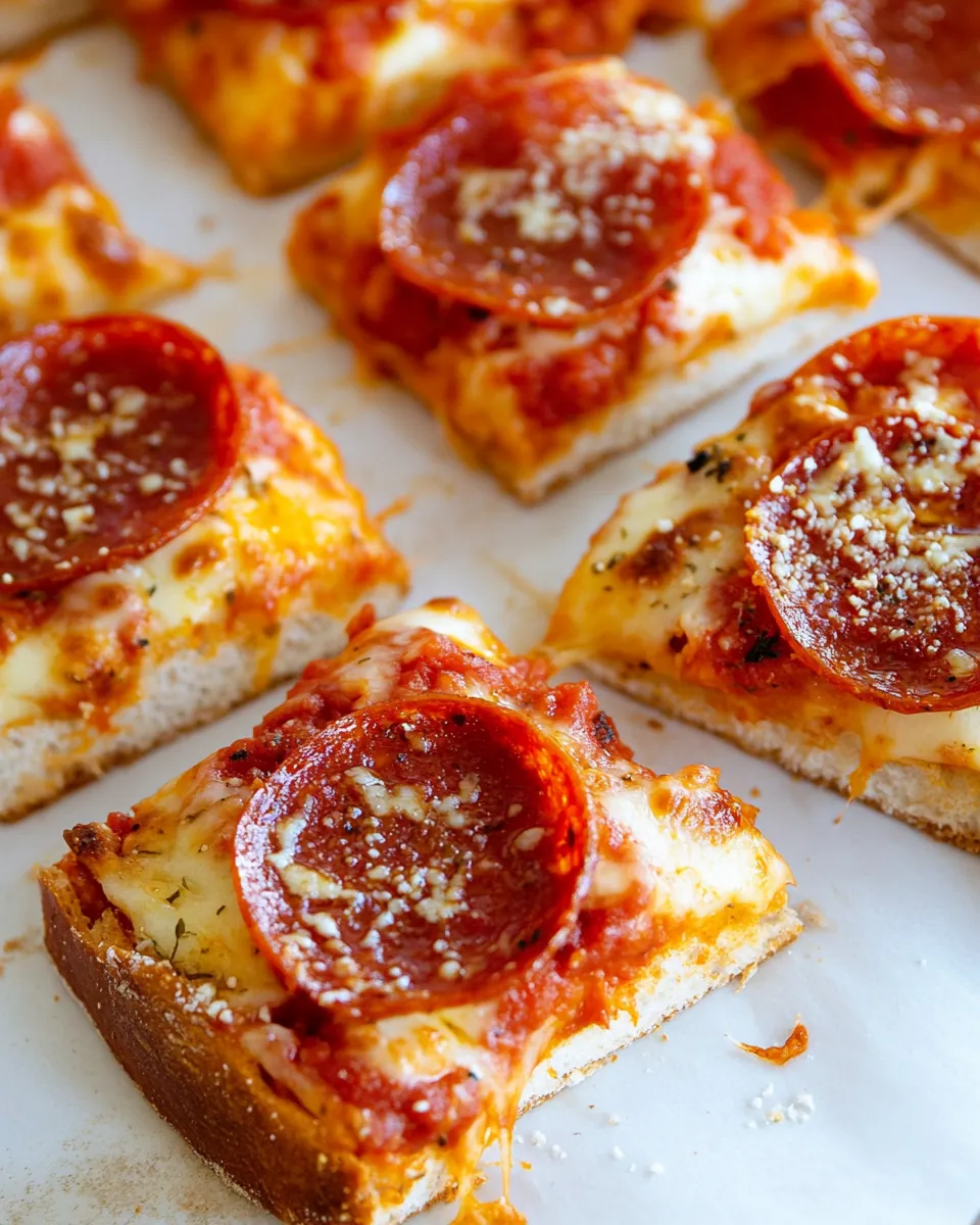 Garlic Bread Pizza