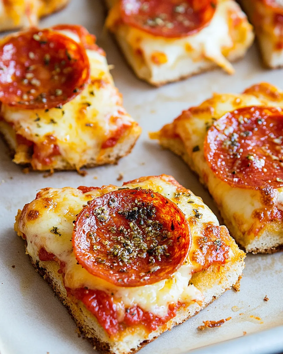 Garlic Bread Pizza