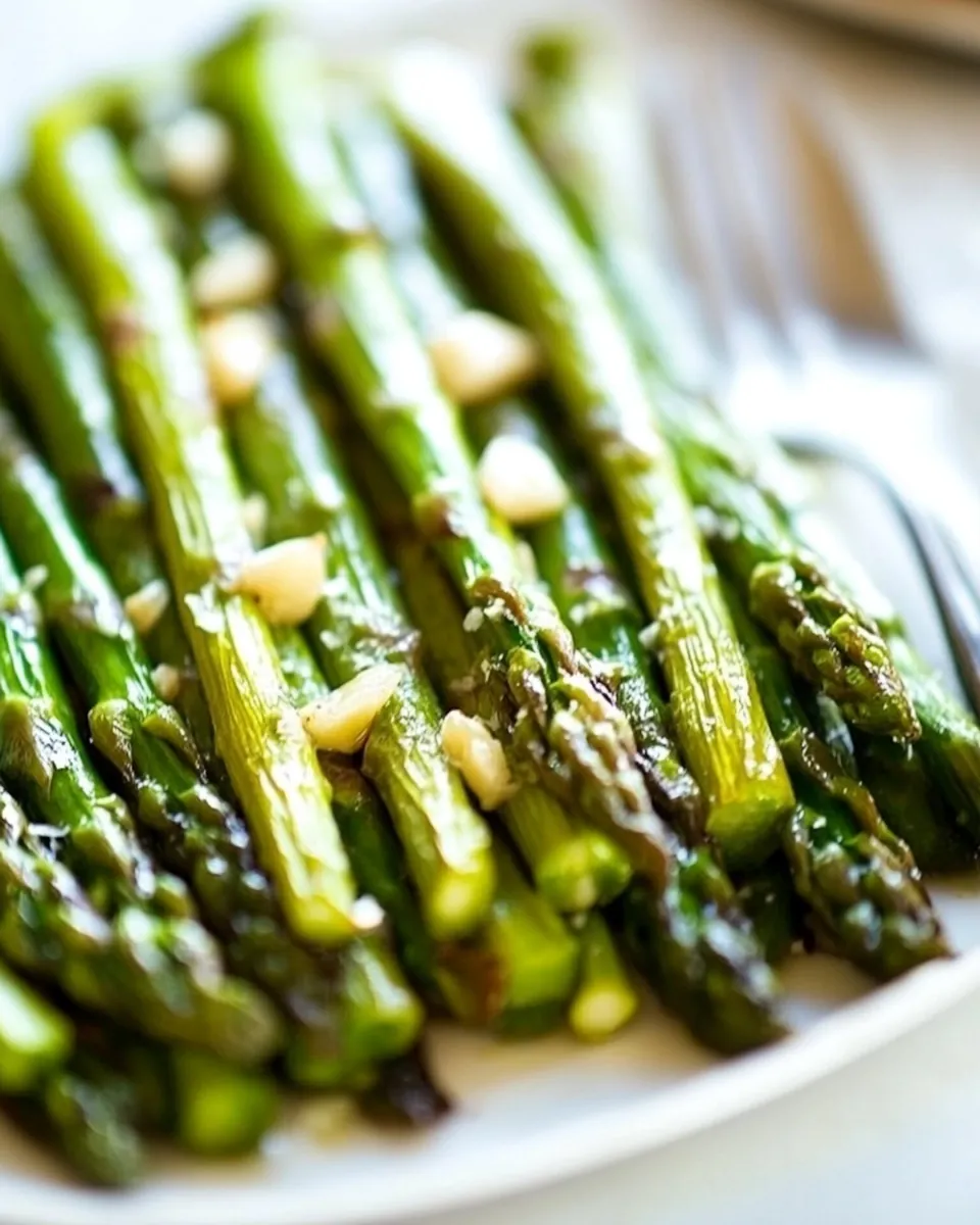Garlic Roasted Asparagus