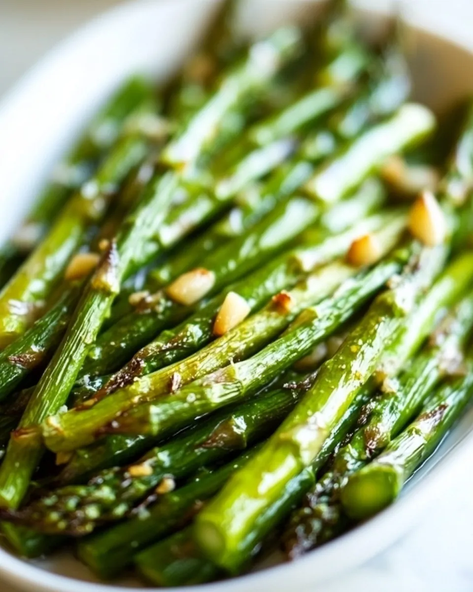 Garlic Roasted Asparagus
