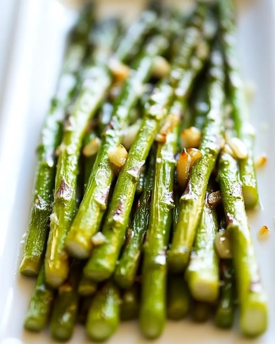Garlic Roasted Asparagus