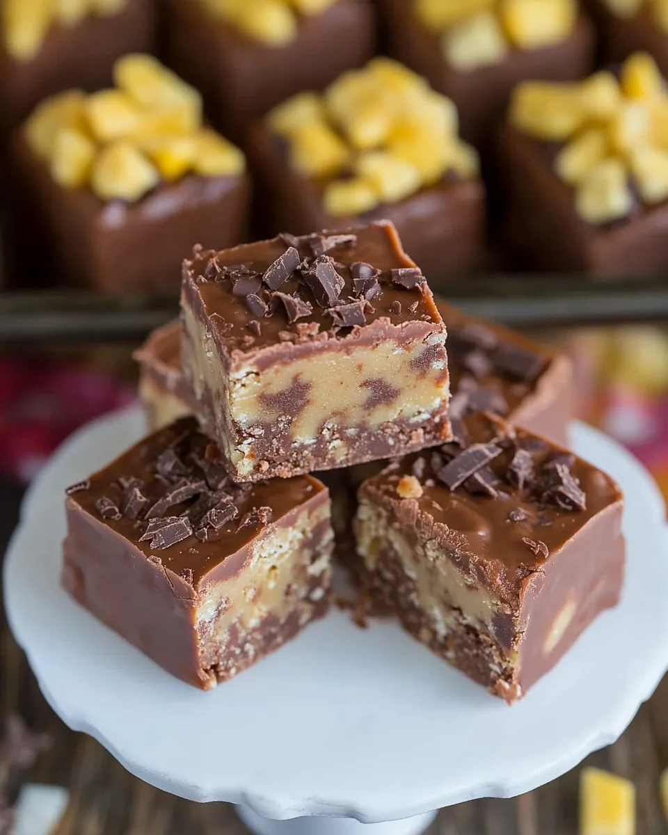 German Chocolate Fudge