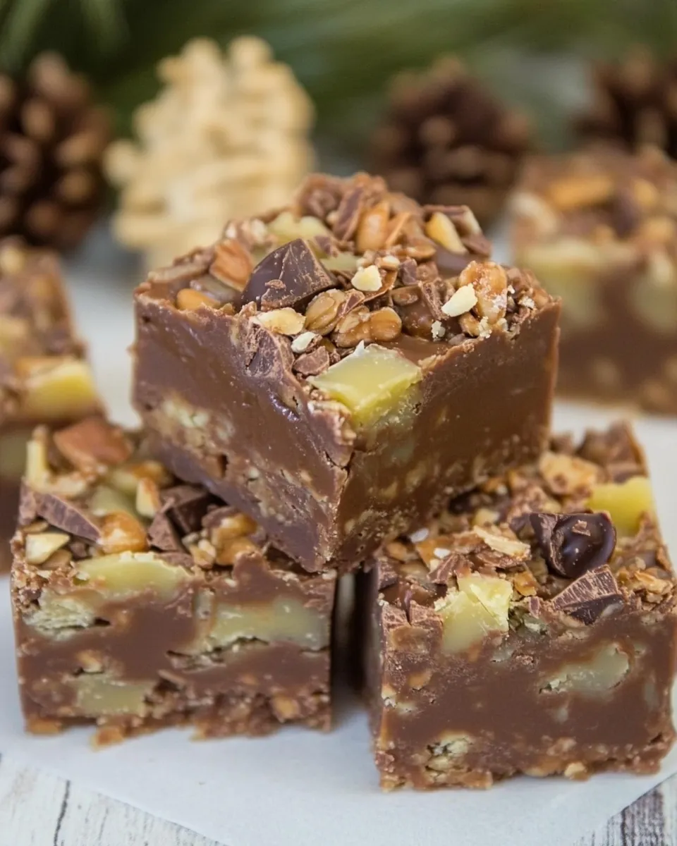 German Chocolate Fudge